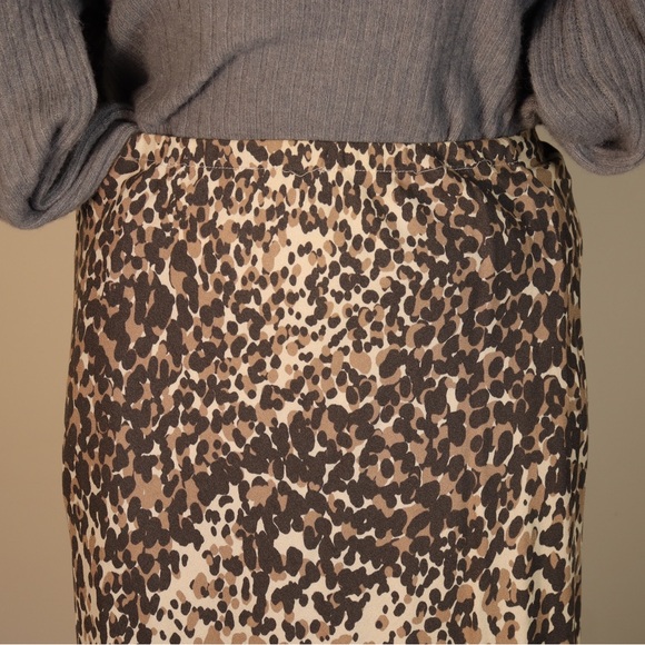 LOVE STICH Cheetah MIDI Skirt - Picture 2 of 6